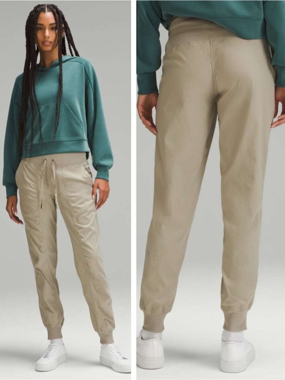 LULULEMON Dance Studio Mid-Rise Jogger Full Length Size 2 Riverstone